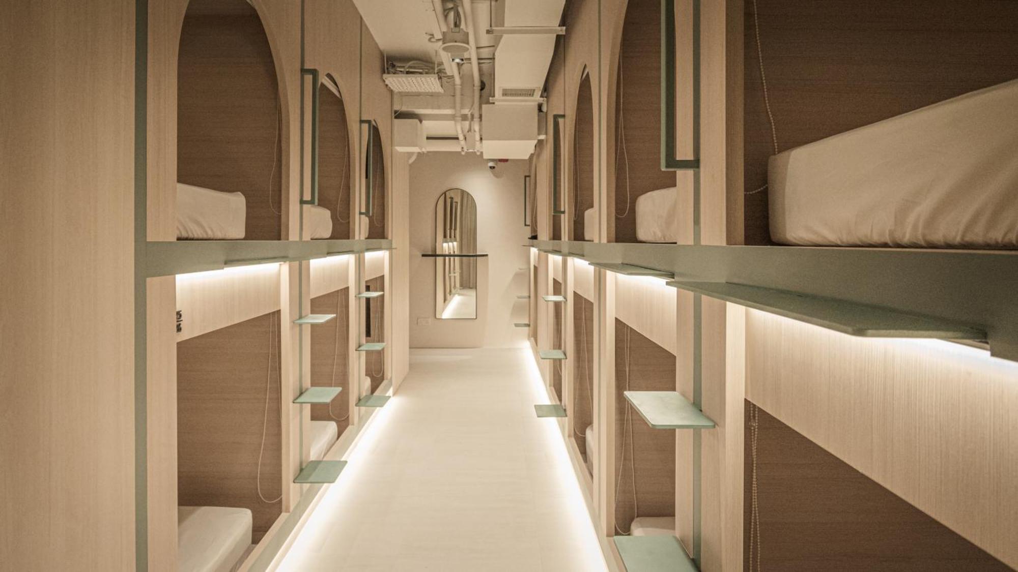 سنغافورة Jyu Capsule Hotel الغرفة الصورة