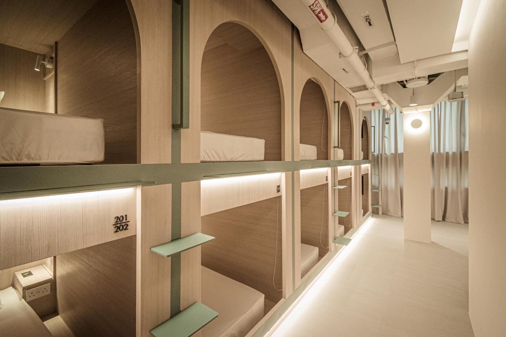 سنغافورة Jyu Capsule Hotel الغرفة الصورة